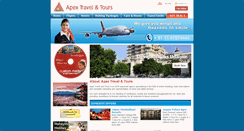 Desktop Screenshot of apextour.com